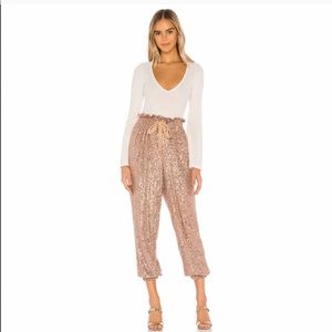 Free people sequin joggers